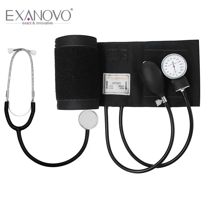 Manual Blood Pressure Cuff And Stethoscope